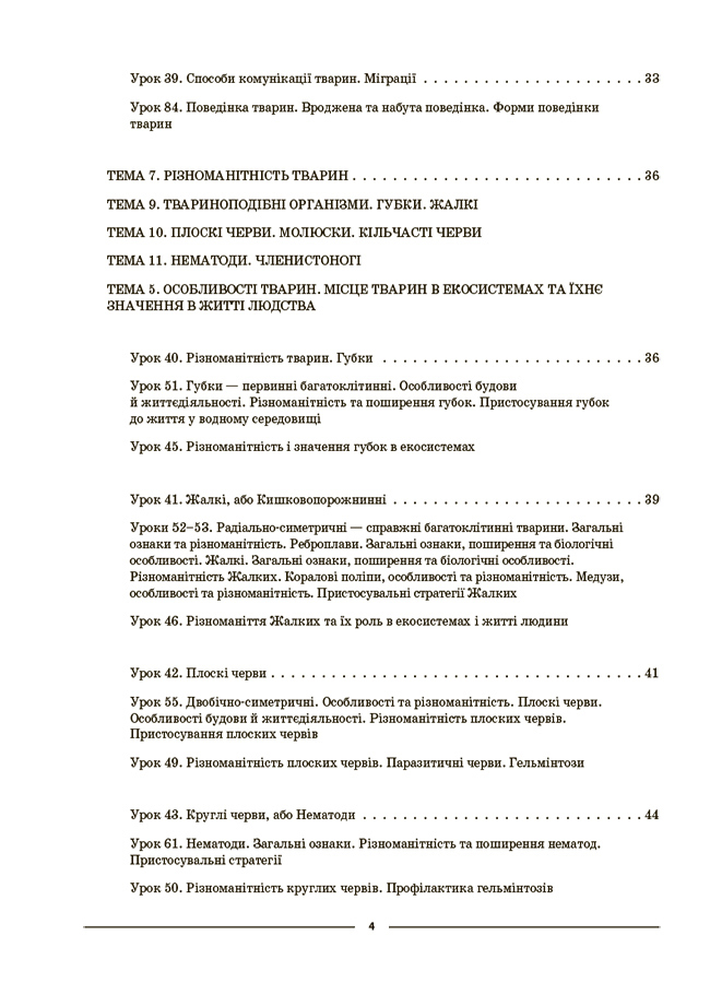 [object Object] «Біологія. 7 клас. ІІ семестр. Мій конспект. Матеріали до уроків», автор Маргарита Атаманчук - фото №3 - мініатюра