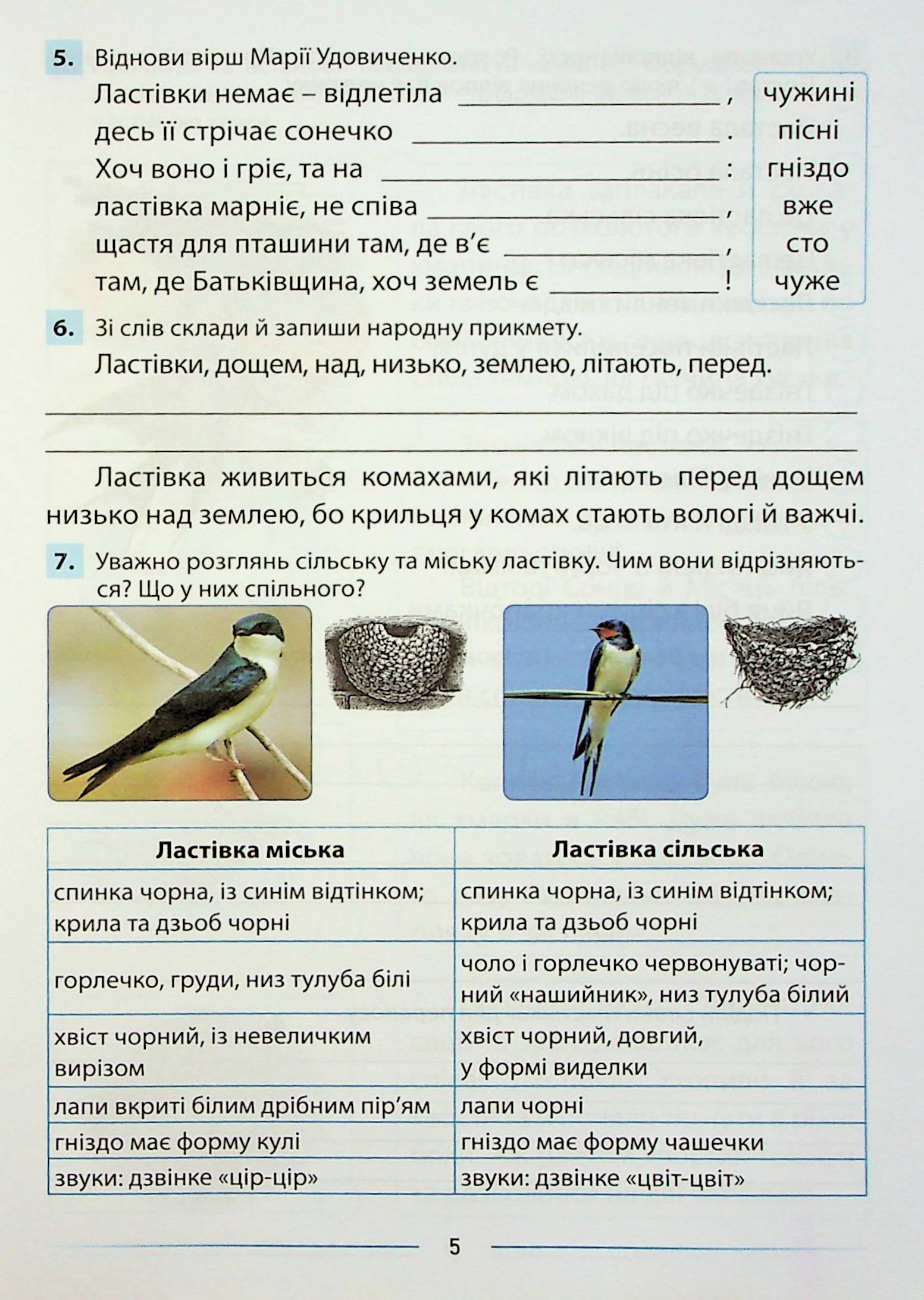 [object Object] «Мовлення розвиваємо та залюбки читаємо. 3 клас. Інтегрований посібник із читання та розвитку зв’язного мовлення», автор Алла Запольська - фото №5 - мініатюра