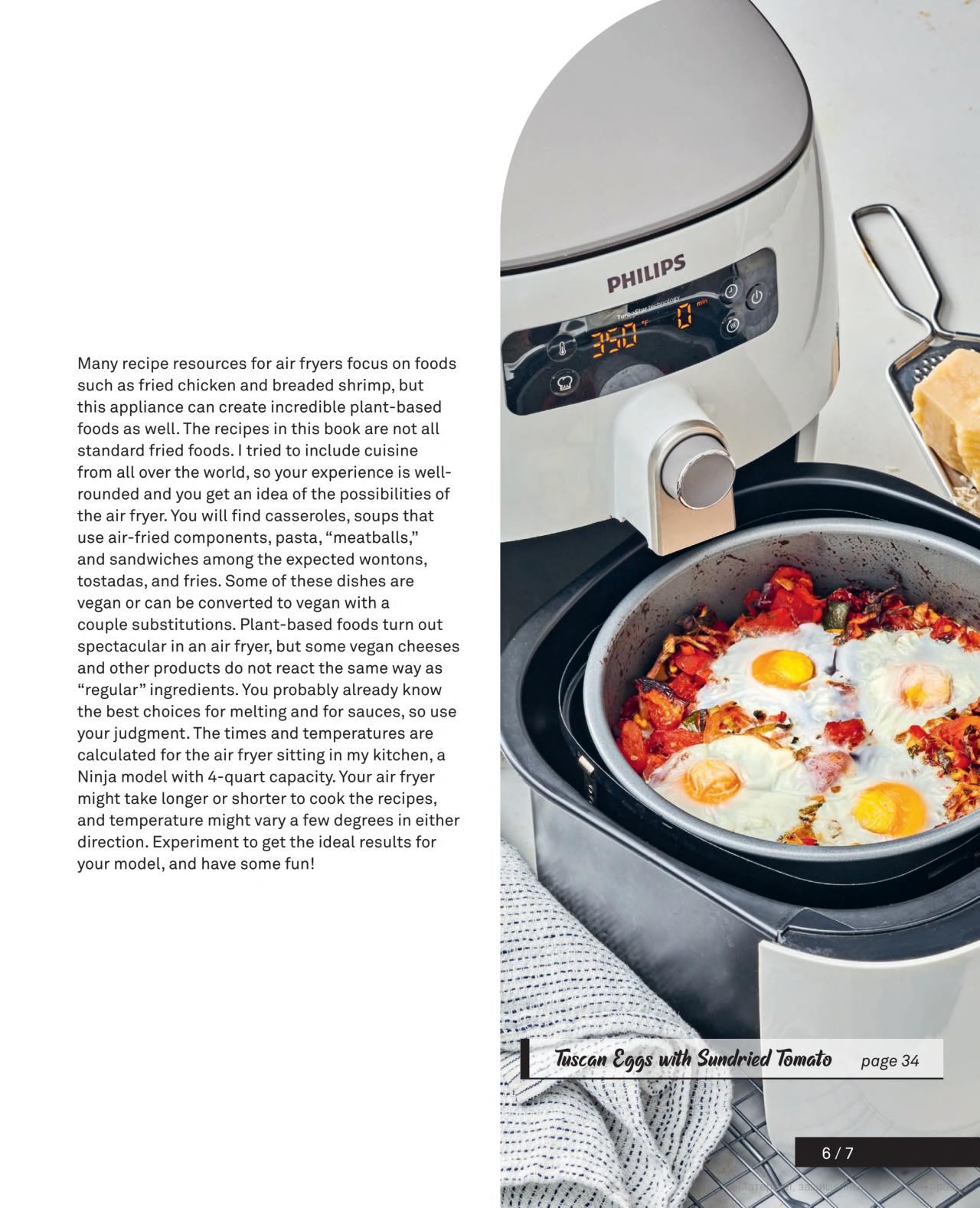 [object Object] «Epic AiFryer Plant-Powered Cookbook. 100 Incredibly Good Vegetarian Recipes That Take Plant-Based Air Frying in Amazing New Directions», автор Мішель Андерсон - фото №5 - мініатюра