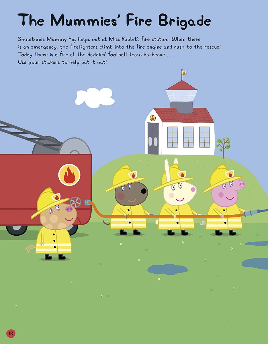 [object Object] «Peppa Pig. Emergency Heroes Sticker Book» - фото №6 - миниатюра