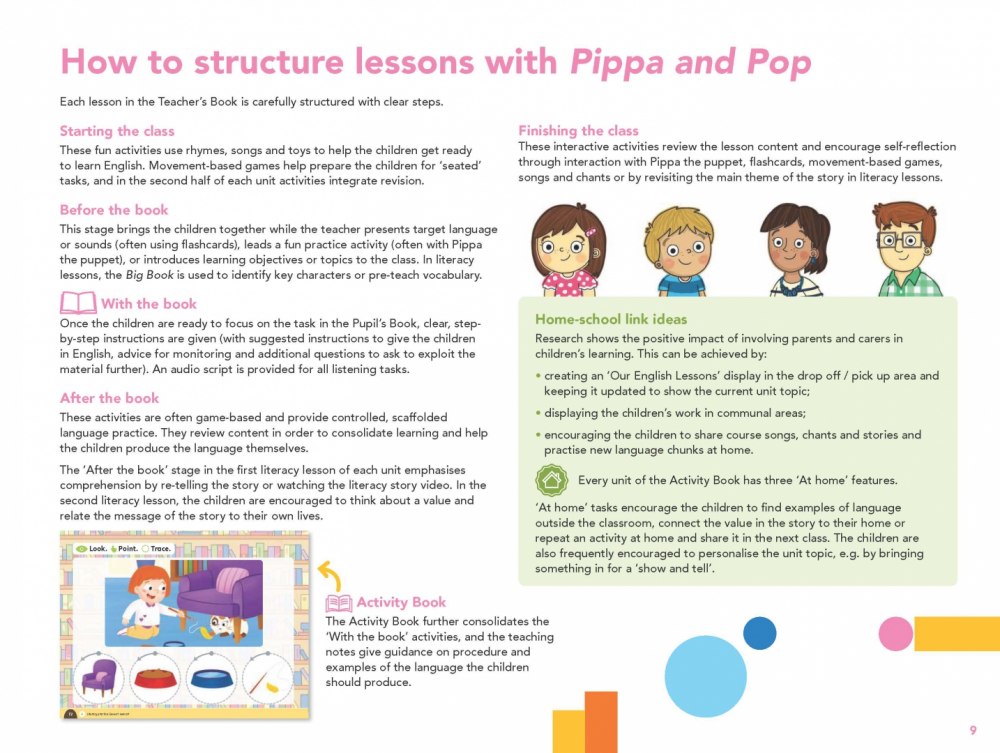[object Object] «Pippa and Pop Level 1 Teacher's Book With Digital Pack British English», авторів Люсі фринов, Керолайн Ніксон, Майкл Томлінсон - фото №5 - мініатюра