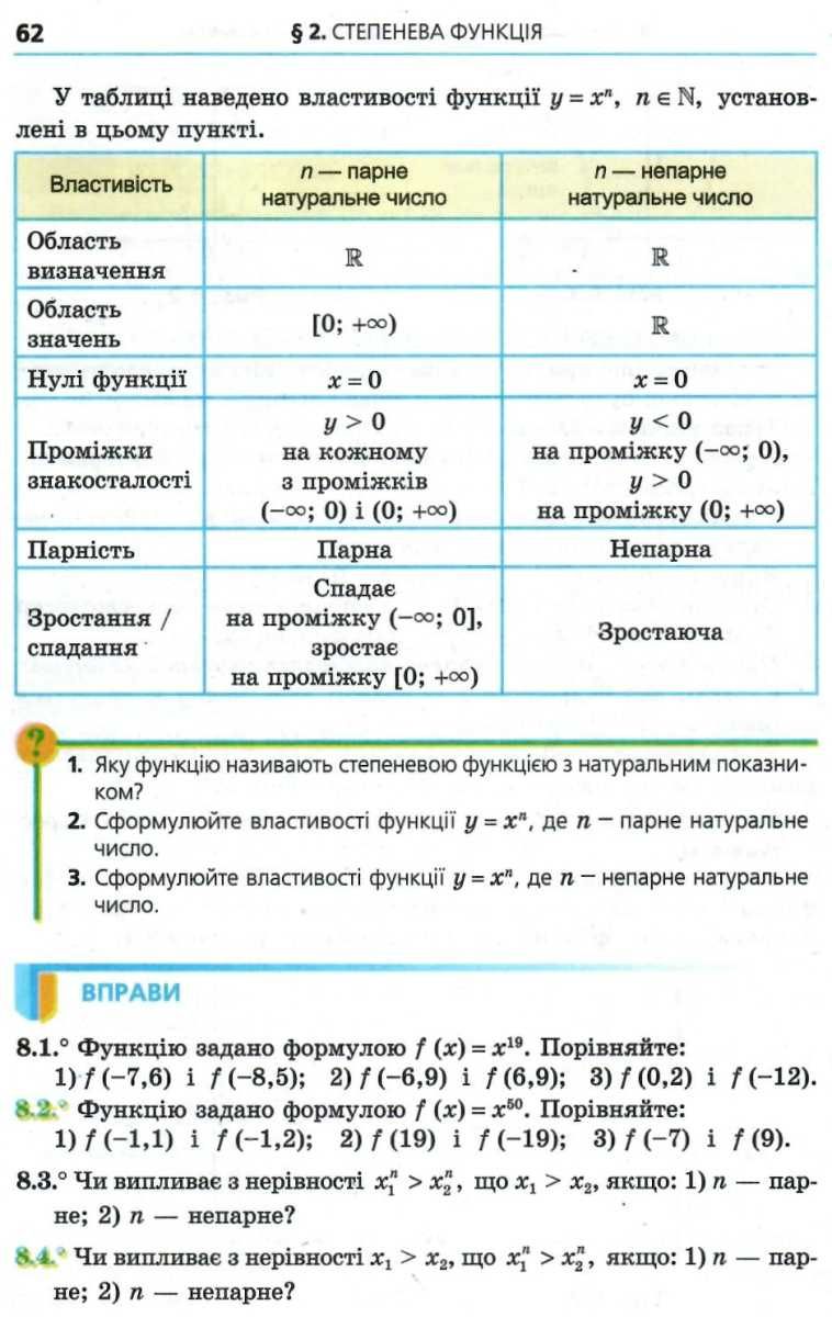 [object Object] «Алгебра і початок аналізу. 10 клас. Профільний рівень», авторів Аркадій Мерзляк, Дмитро Номировський, Віталій Полонський, Михайло Якір - фото №6 - мініатюра