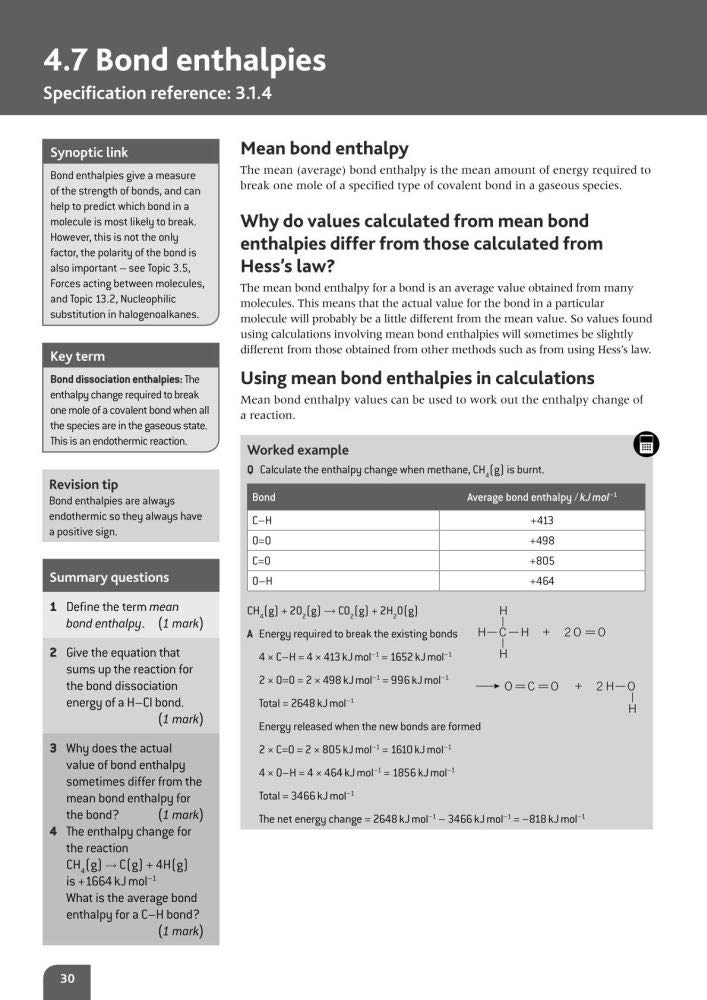 [object Object] «AQA A Level Chemistry Revision Guide», автор Эмма Пул - фото №4 - миниатюра