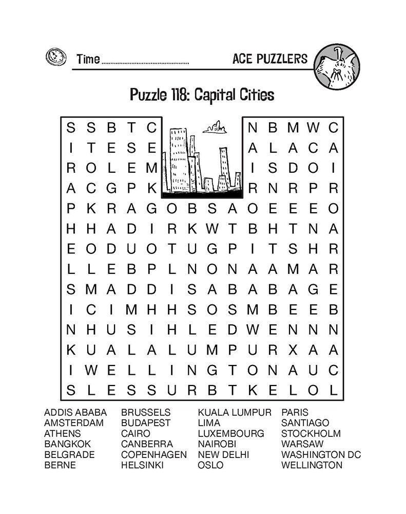 [object Object] «The Kids' Book of Wordsearches 1», автор Гарет Мур - фото №3 - миниатюра