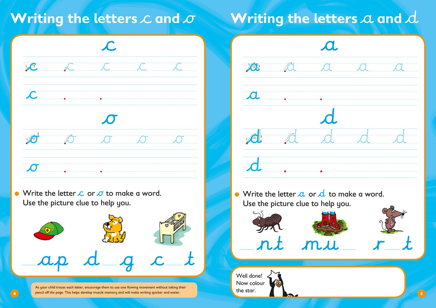 [object Object] «Collins Easy Learning Preschool: Cursive Writing Ages 4-5» - фото №2 - мініатюра