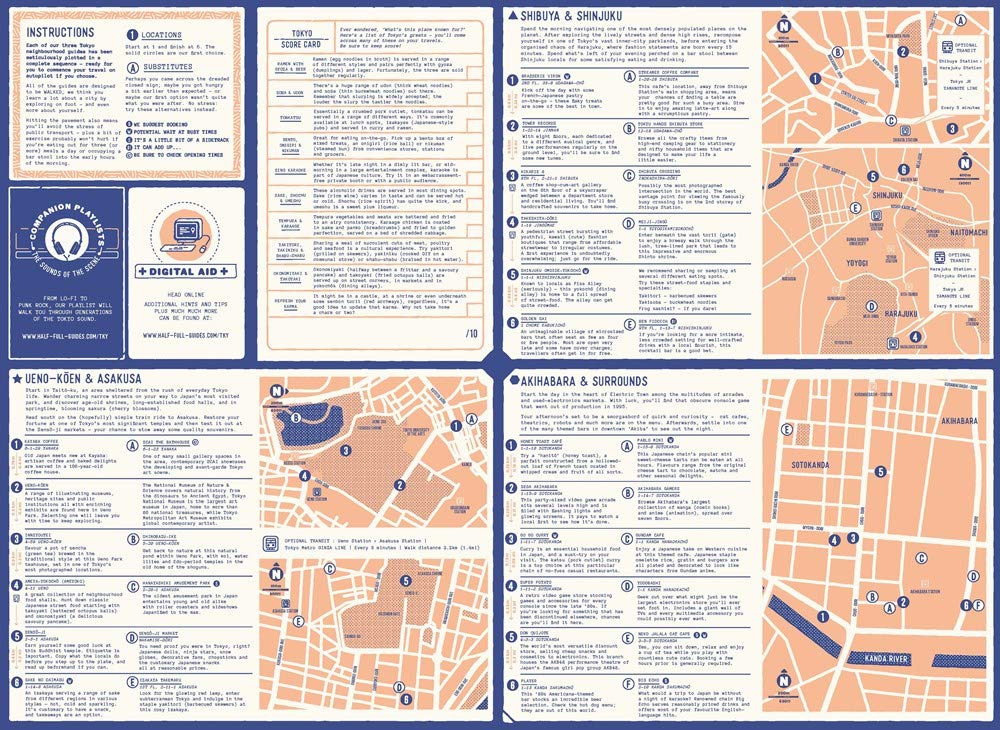 [object Object] «Half-full Adventure Map: Tokyo», автор Сэм Трезизе - фото №2 - миниатюра