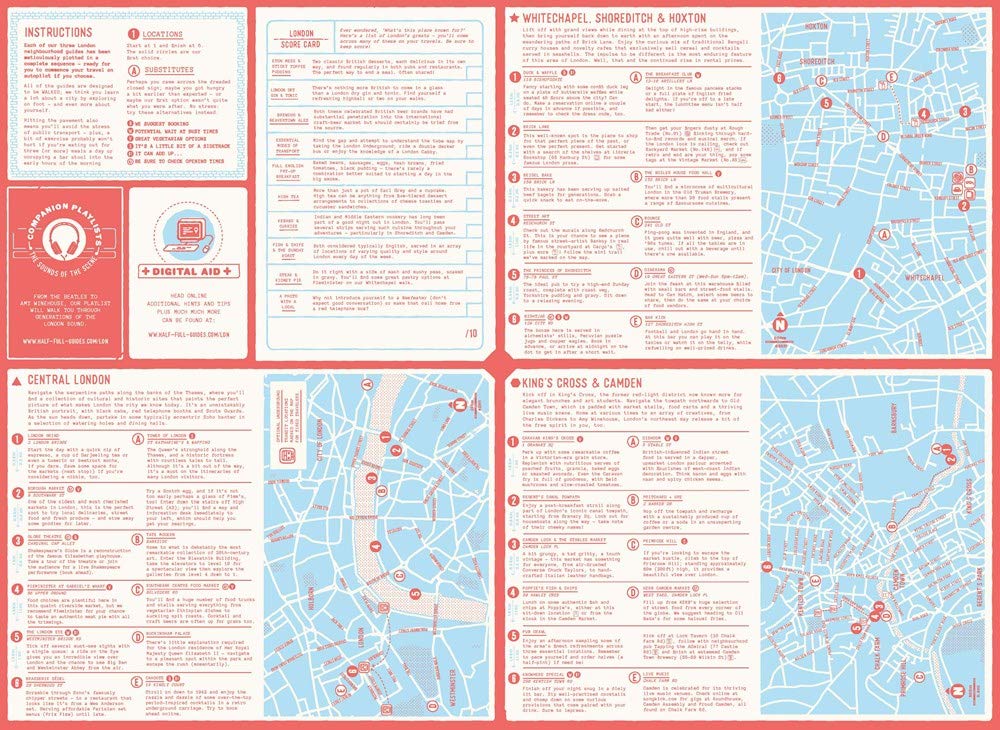 [object Object] «Half-full Adventure Map: London», автор Сэм Трезизе - фото №6 - миниатюра