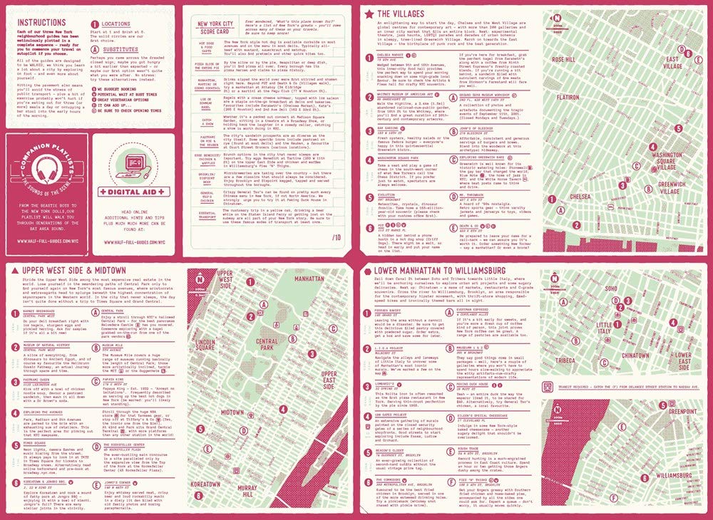[object Object] «Half-full Adventure Map: New York», автор Сэм Трезизе - фото №5 - миниатюра