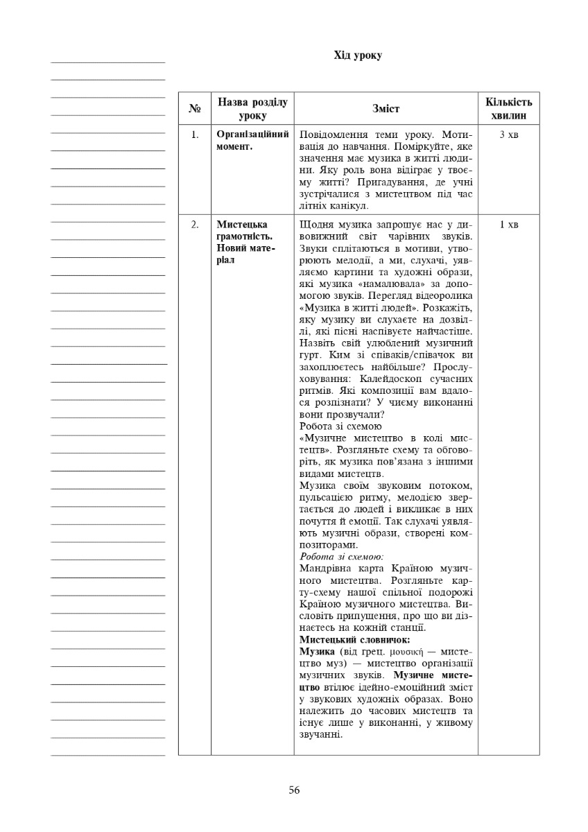 [object Object] «Мистецтво. 5 клас. Конспекти уроків», автор Людмила Кондратова - фото №4 - мініатюра