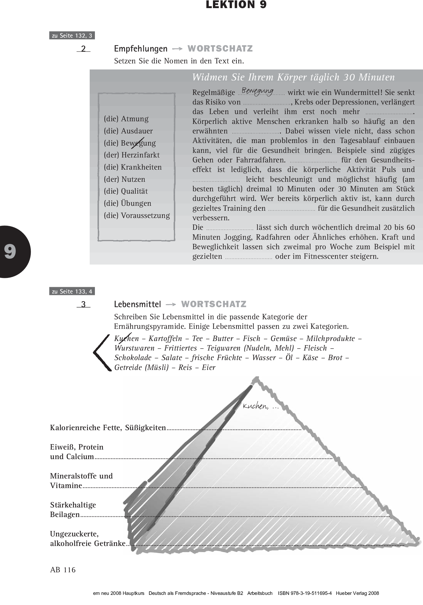 [object Object] «Em neu 2008 Hauptkurs Arbeitsbuch mit Audio-CD», авторів Міхаела Перлманн-Бальме, Сюзанна Швальб - фото №3 - мініатюра