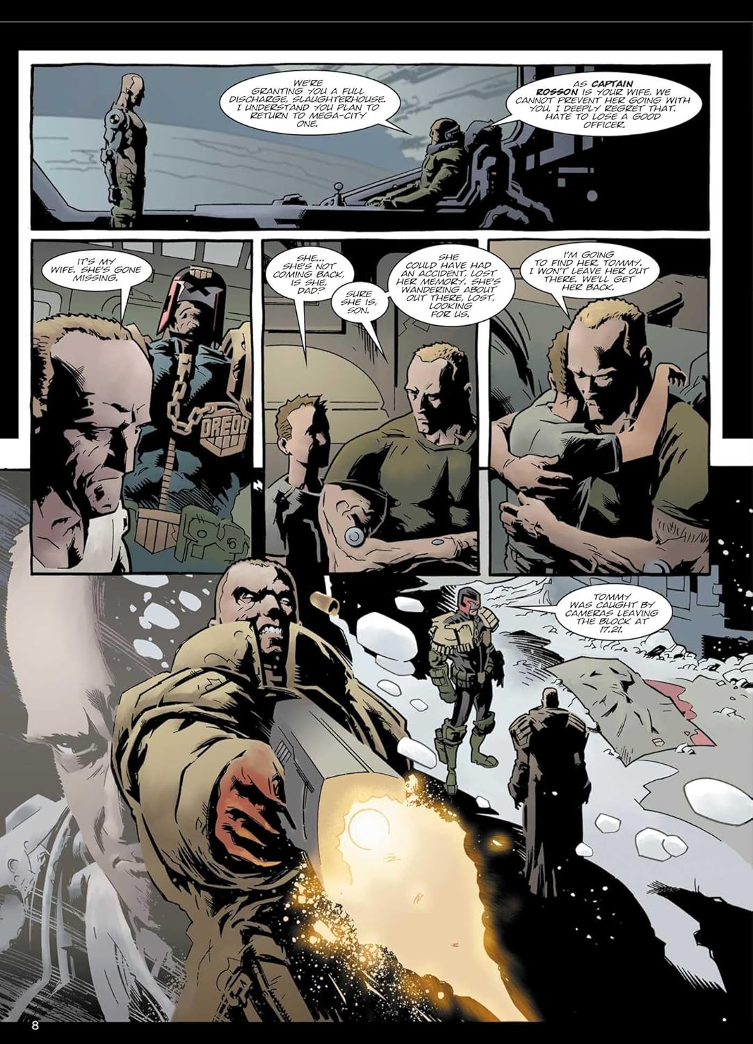 [object Object] «Judge Dredd: The Complete Case Files 45», авторов Алан Грант, Гордон Ренни, Джон Вагнер, Пэт Миллс, Робби Моррисон - фото №3 - миниатюра