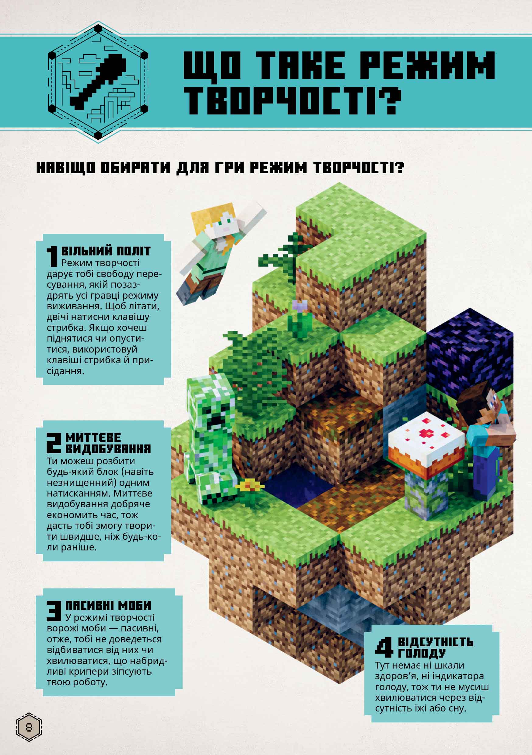 MINECRAFT. Посібник з творчого режиму — фото 2