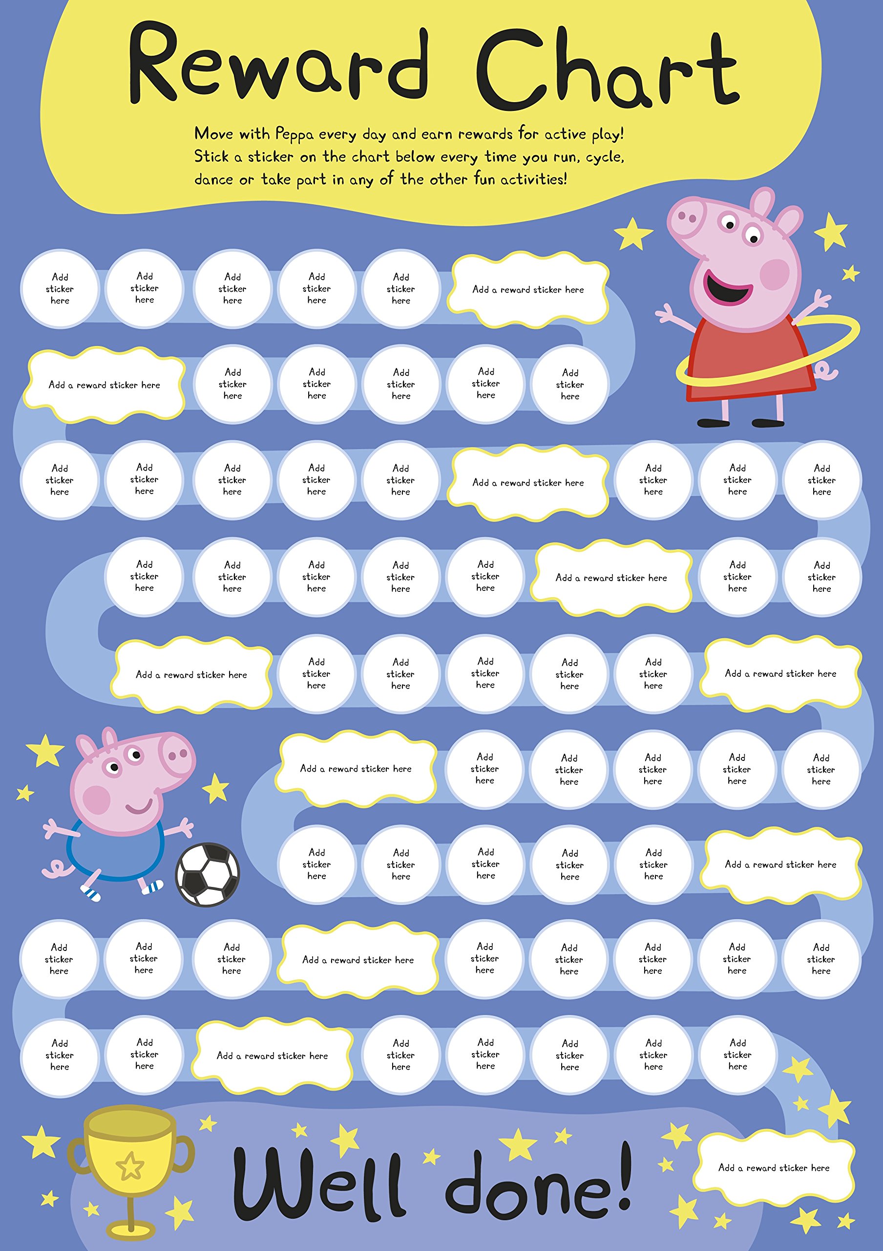 [object Object] «Peppa Pig. Move with Peppa. Raward Chart Sticker Book», автор Клер Сіпі - фото №4 - мініатюра