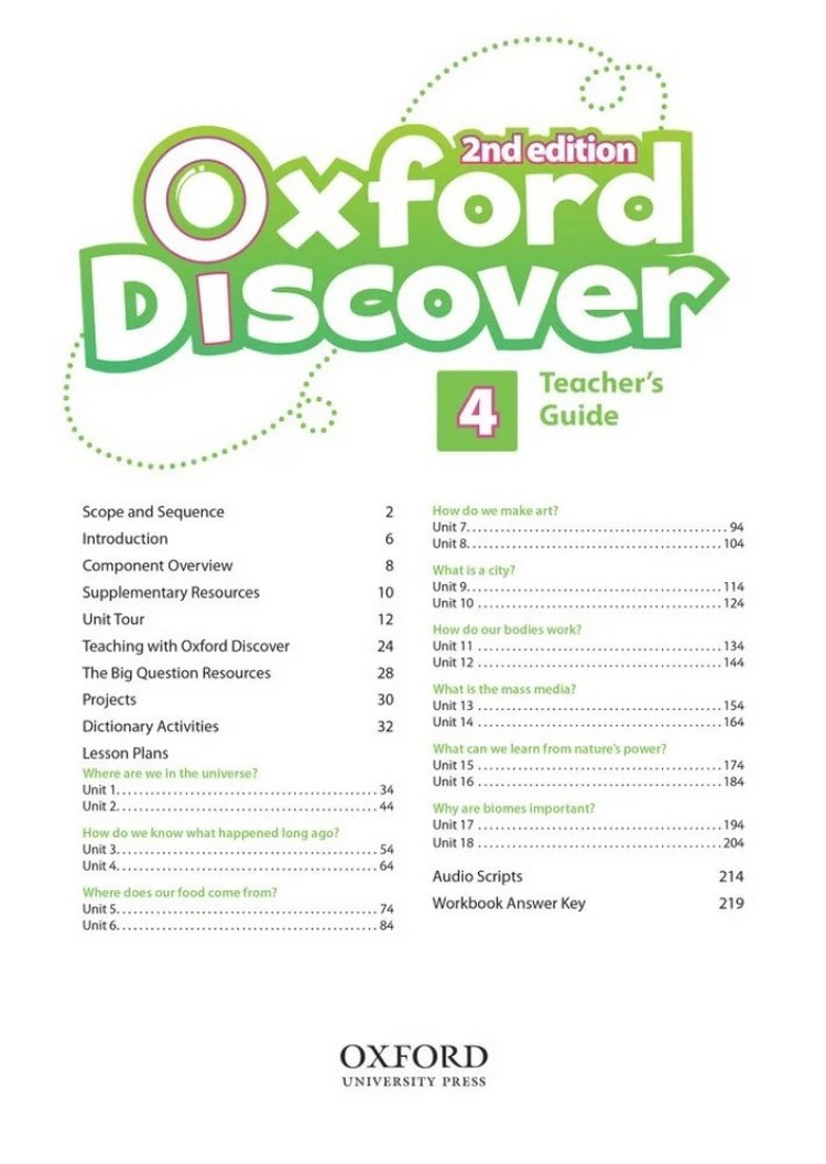 [object Object] «Oxford Discover. Level 4. Teacher's Pack», авторів Чарльз Віліна, Кетлін Кампа, Кенна Бурке, Леслі Кустофф, С'юзен Ріверс, Вікторія Теббс - фото №2 - мініатюра