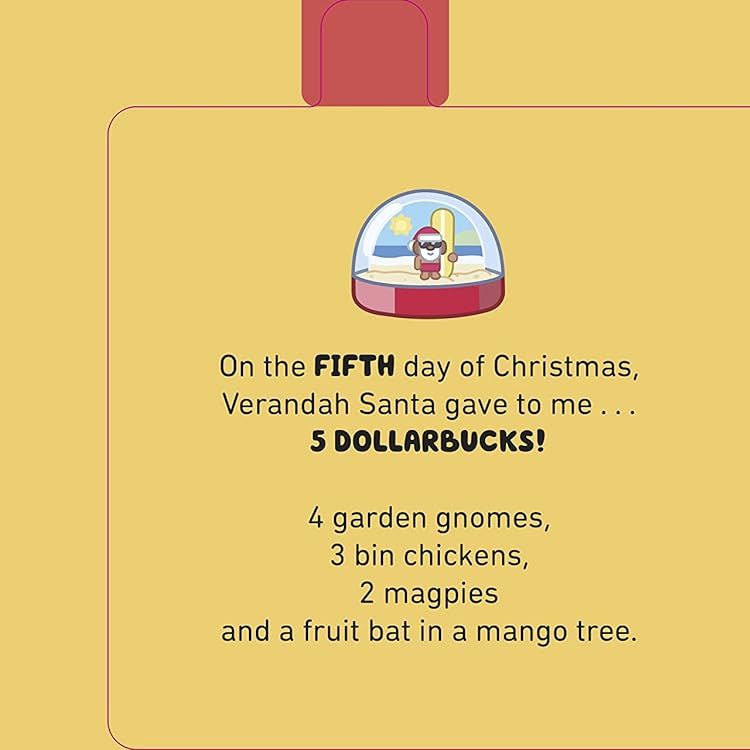 [object Object] «Bluey: 12 Days of Christmas Tabbed Board Book» - фото №5 - мініатюра