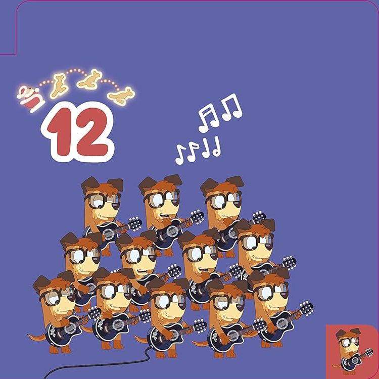 [object Object] «Bluey: 12 Days of Christmas Tabbed Board Book» - фото №2 - мініатюра