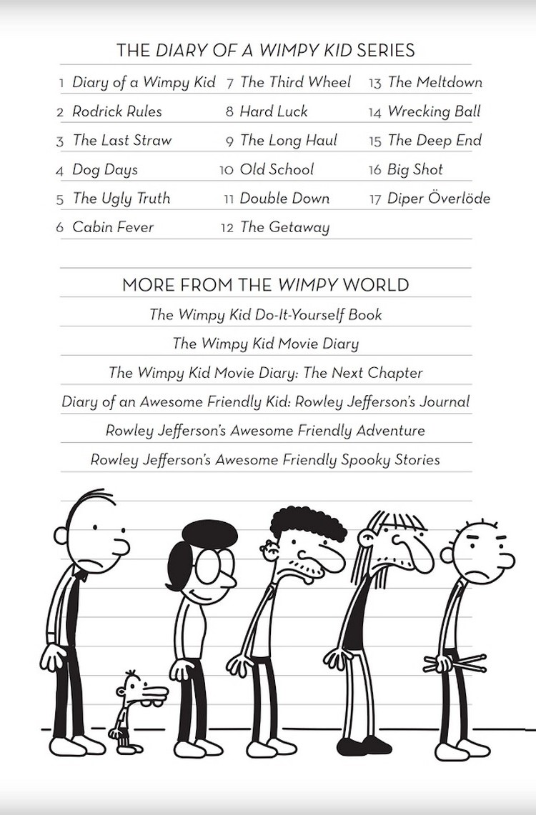[object Object] «Diary of a Wimpy Kid: Diper Overlode», автор Джефф Кинни - фото №3 - миниатюра