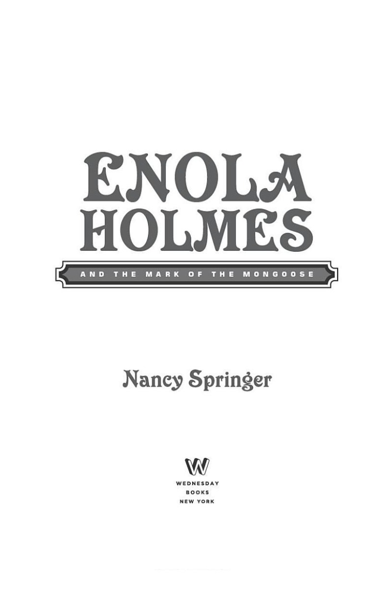 [object Object] «Enola Holmes and the Mark of the Mongoose. Book 9», автор Нэнси Спрингер - фото №2 - миниатюра