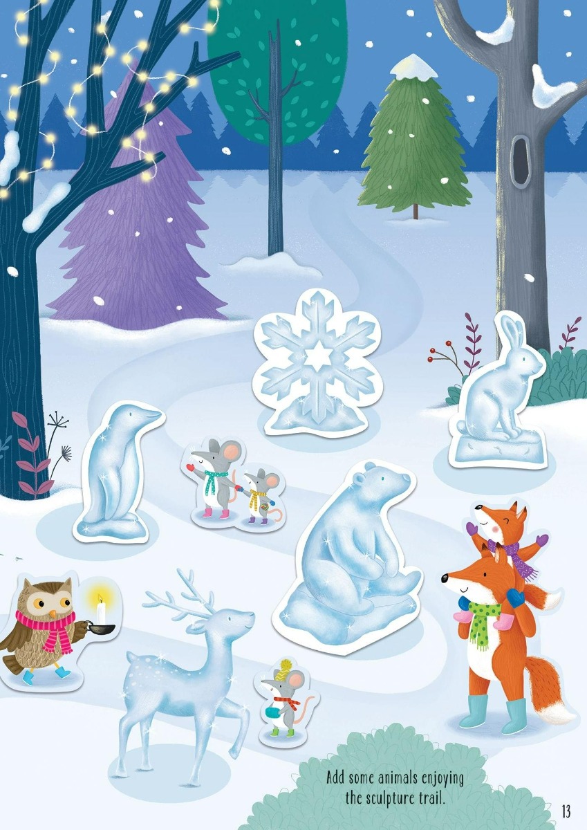 [object Object] «Sparkly Winter Sticker Book», автор Элис Бичем - фото №6 - миниатюра