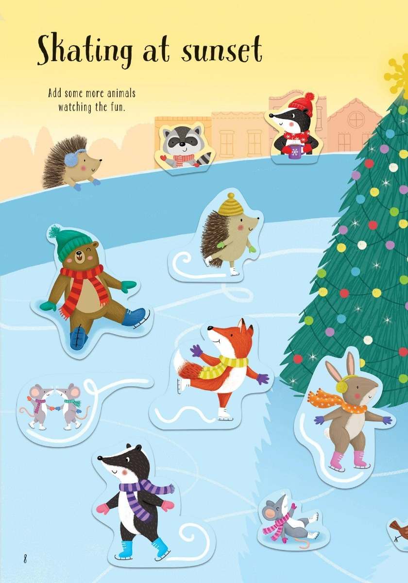 [object Object] «Sparkly Winter Sticker Book», автор Элис Бичем - фото №5 - миниатюра