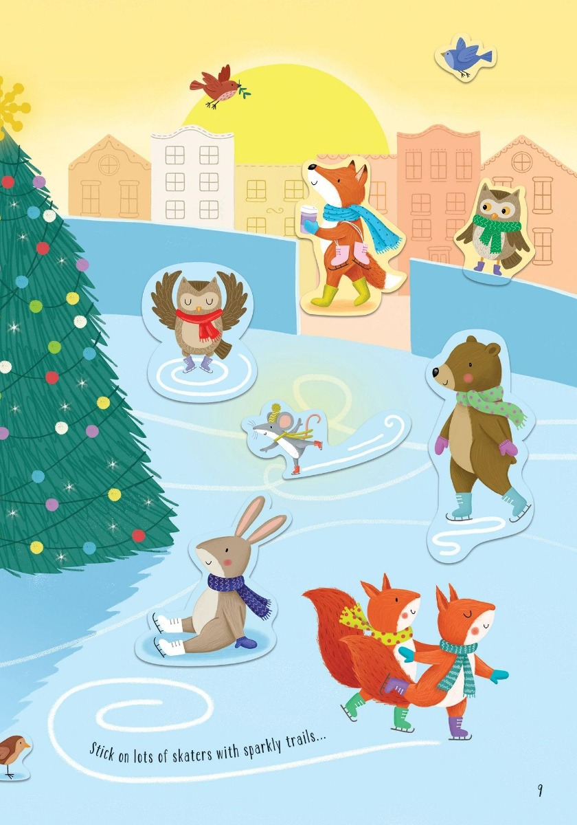 [object Object] «Sparkly Winter Sticker Book», автор Элис Бичем - фото №4 - миниатюра