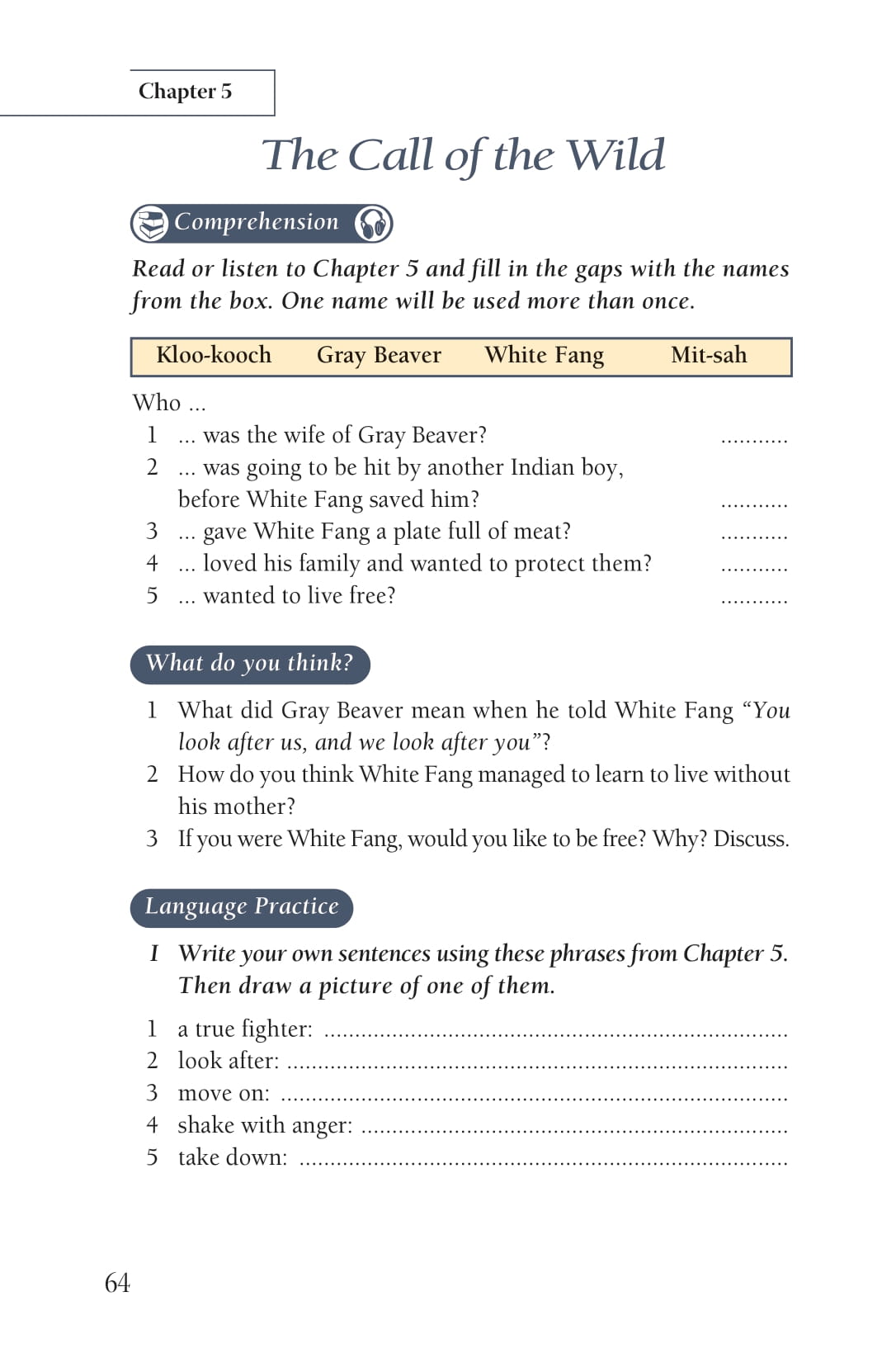 [object Object] «White Fang. Reader (with DigiBooks App)», авторов Джек Лондон, Дженни Дули - фото №6 - миниатюра