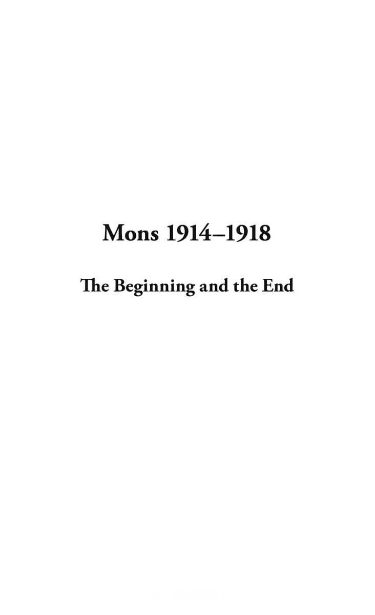 [object Object] «Mons 1914-1918. The Beginning and the End», автор Дон Фарр - фото №3 - миниатюра
