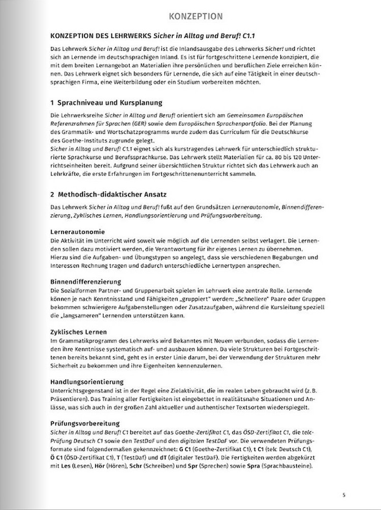 [object Object] «Sicher in Alltag und Beruf! Deutsch als Zweitsprache. Lehrerhandbuch C1.1», автор Сонке Андресен - фото №4 - миниатюра