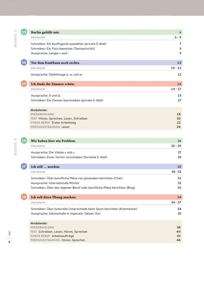 [object Object] «Momente. Arbeitsbuch plus interaktive Version. A1.2. Deutsch als Fremdsprache», авторов Сабина Глас-Петерс, Анджела Пуде, Моника Рейман - фото №6 - миниатюра