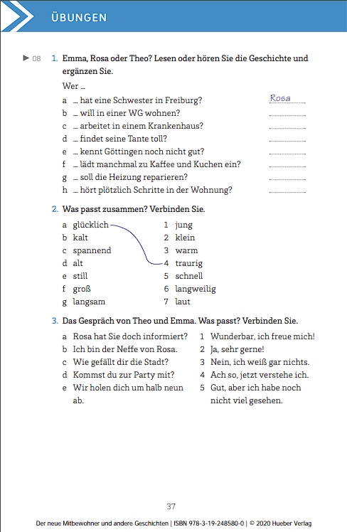 [object Object] «Der neue Mitbewohner und andere Geschichten. Lektüre mit Audios online», автор Леонард Тома - фото №5 - мініатюра