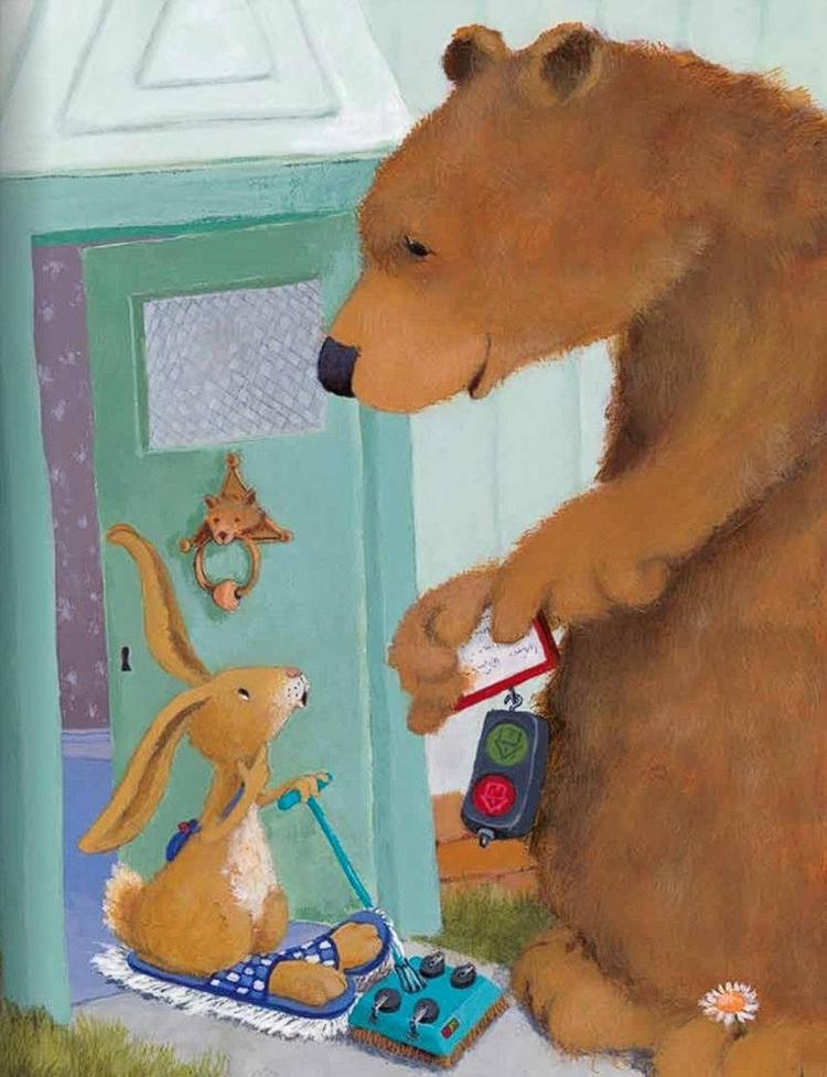 [object Object] «Herr Hase & Frau Bär. Kinderbuch Deutsch-Russisch mit MP3-Hörbuch zum Herunterladen», авторів Кріста Кемптер, Фрауке Вельдін - фото №5 - мініатюра