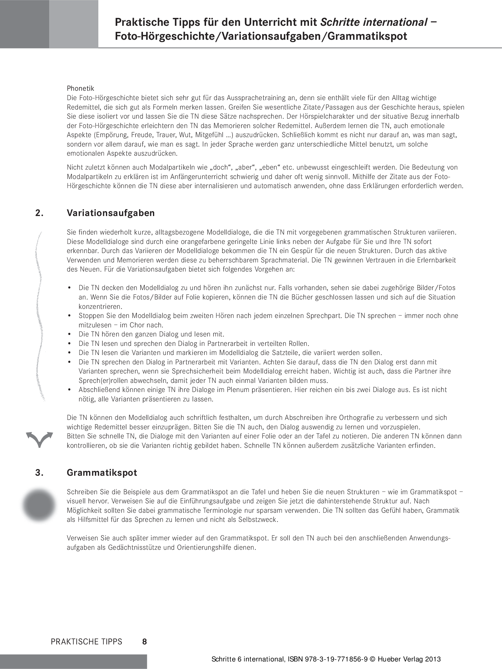 [object Object] «Schritte international 6. Lehrerhandbuch», авторів Сусанна Календер, Петра Клімашик - фото №6 - мініатюра