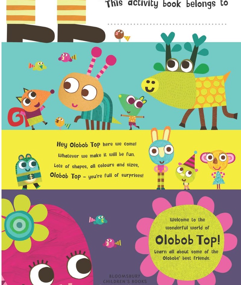 [object Object] «Olobob Top. The Olobobs and Friends. Activity and Sticker Book», авторов Ли Ходжкинсон, Стив Смит - фото №2 - миниатюра