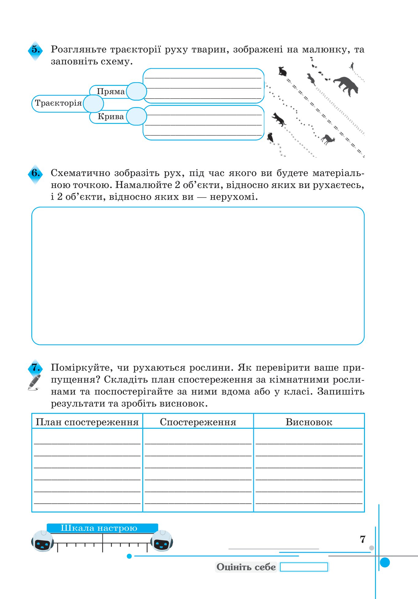 [object Object] «Пізнаємо природу. Робочий зошит. 6 клас», авторів Лілія Мідак, Наталія Кокар - фото №6 - мініатюра