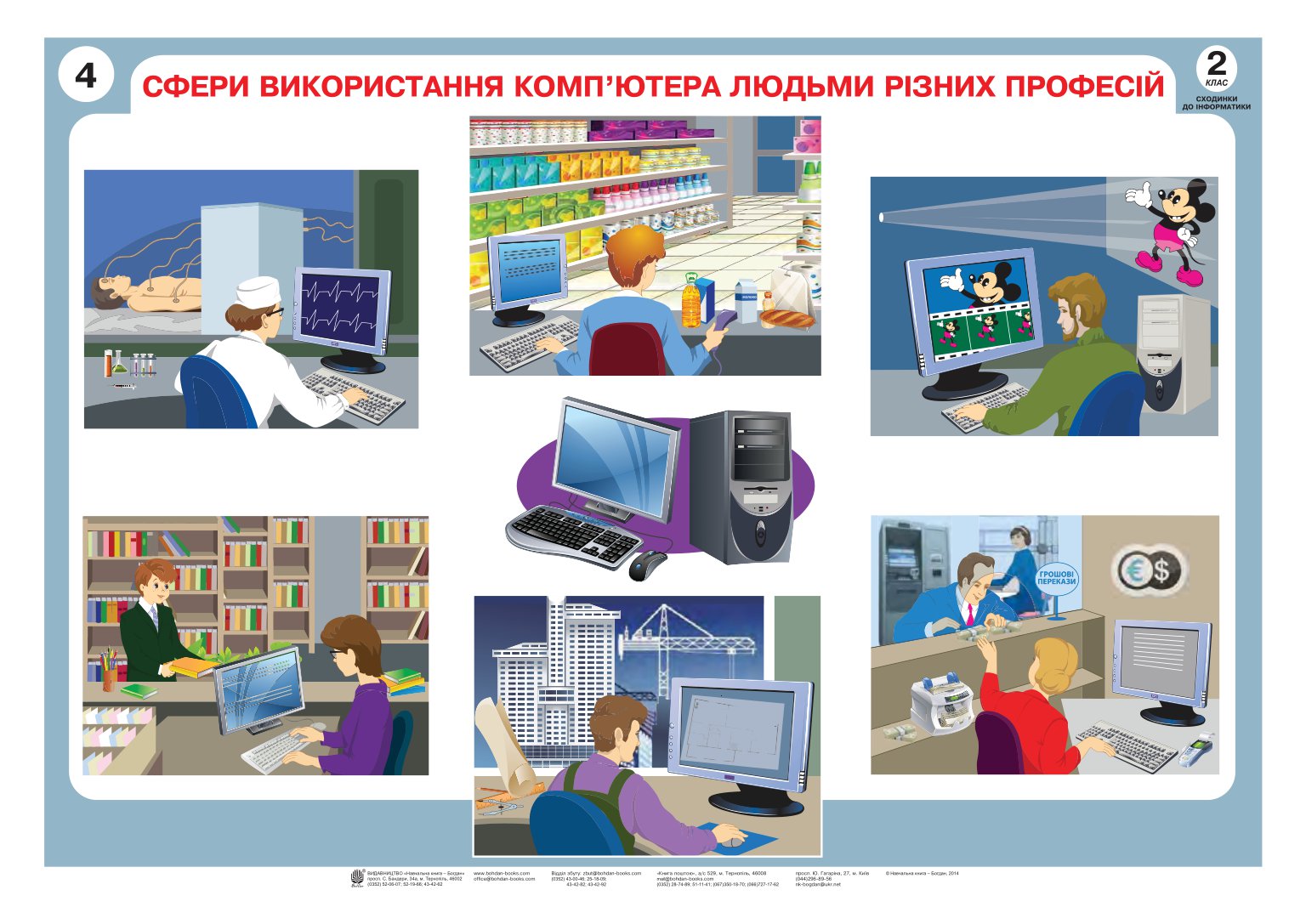 [object Object] «Інформатика в таблицях. 2 клас», автор Наталія Шевченко - фото №3 - мініатюра