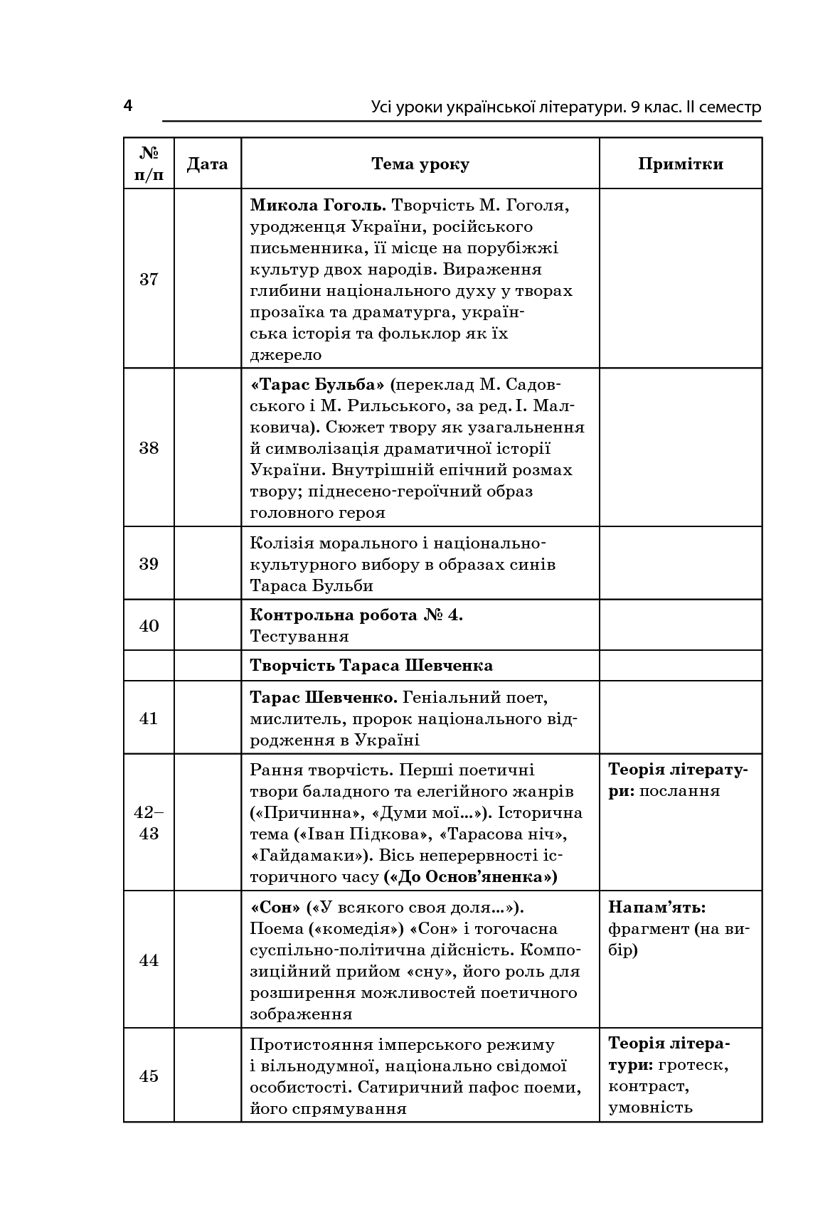 [object Object] «Усі уроки української літератури. 9 клас. I семестр + Додаткові матеріали» - фото №3 - мініатюра