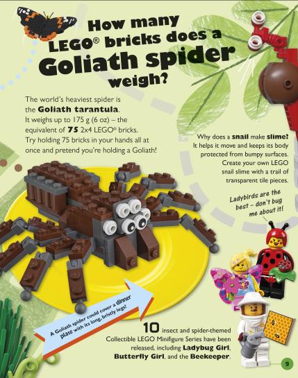 [object Object] «LEGO Amazing But True. Fun Facts About the LEGO World and Our Own!», авторов Джулия Марч, Элизабет Даусетт, Кэтрин Сандерс - фото №3 - миниатюра