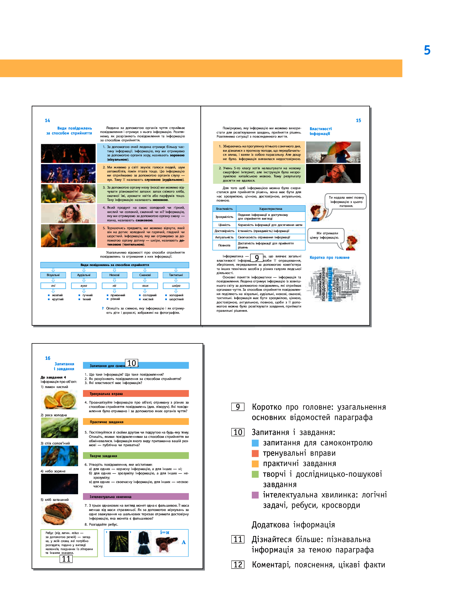 [object Object] «Інформатика. 5 клас. Підручник», авторів Марина Корнієнко, Світлана Крамаровська, Ірина Зарецька - фото №4 - мініатюра