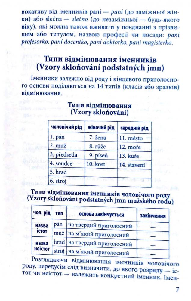 Граматика чеської мови — фото 6