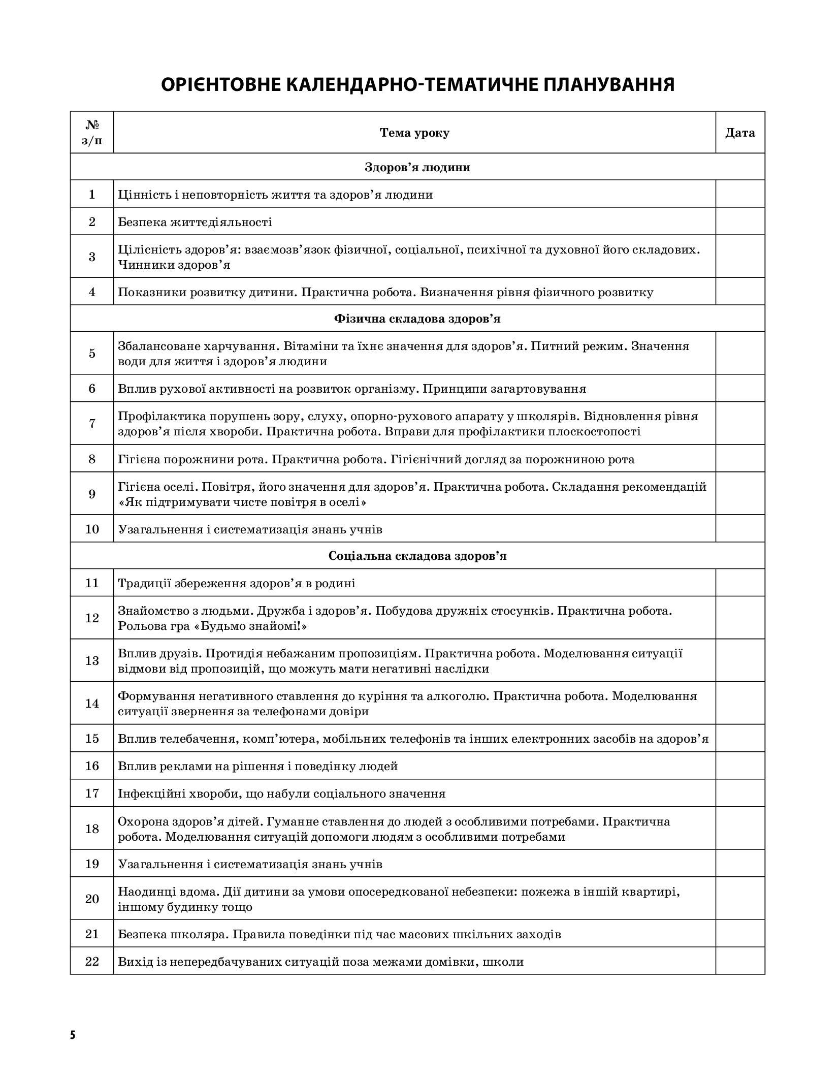 [object Object] «Мій конспект. Основи здоров’я. 4 клас. За підручником О. В. Гнатюк», автор Ольга Гнатюк - фото №4 - мініатюра