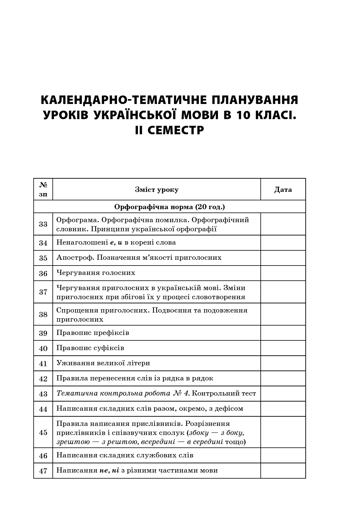 Усі уроки української мови. 10 клас. ІІ семестр — фото 7