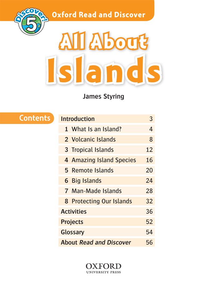 [object Object] «Oxford Read and Discover: Level 5: All About Islands», автор James Styring - фото №2 - миниатюра