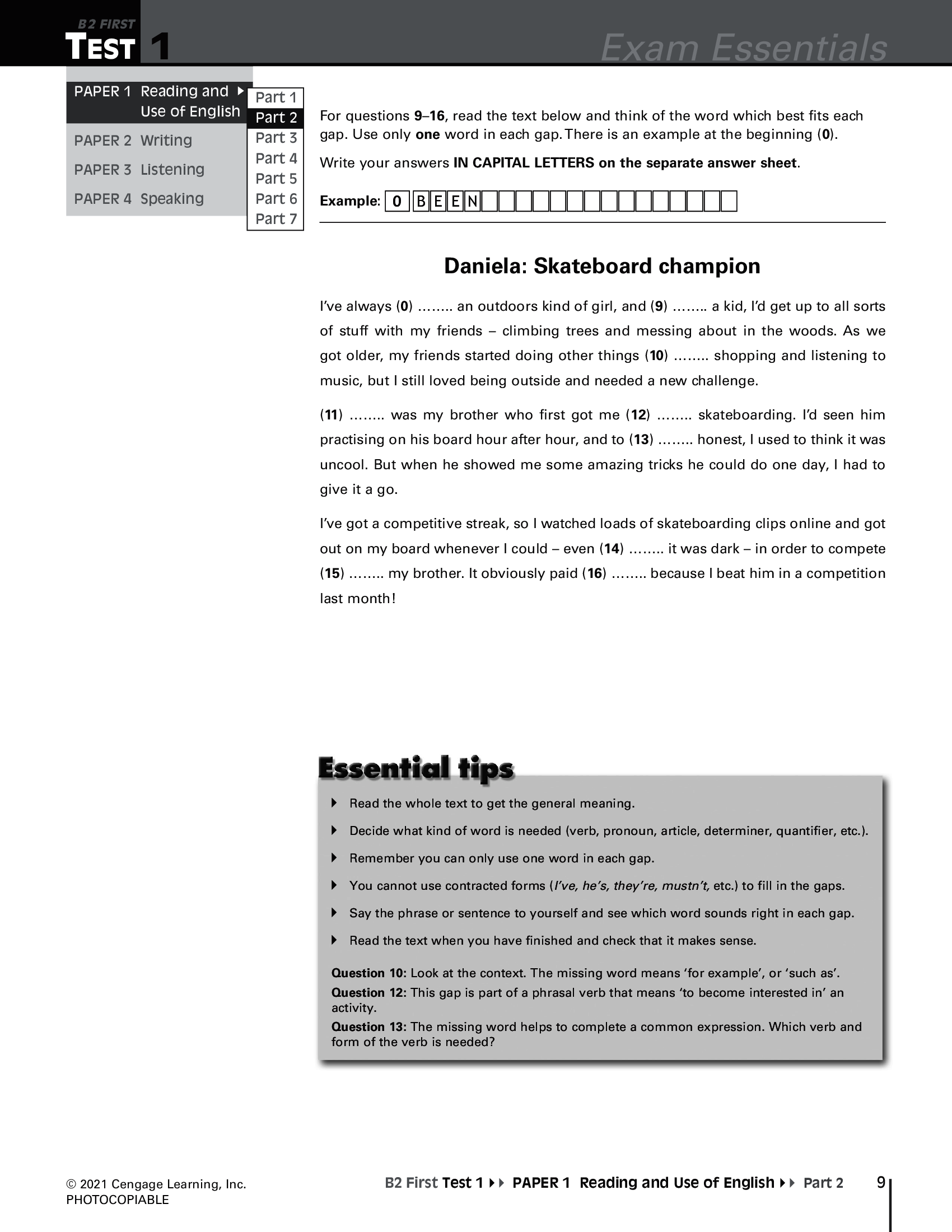[object Object] «Exam Essentials. Cambridge B2 First Practice Test 2 with key », авторів Гелен Чілтон, Гелен Тілойні - фото №4 - мініатюра