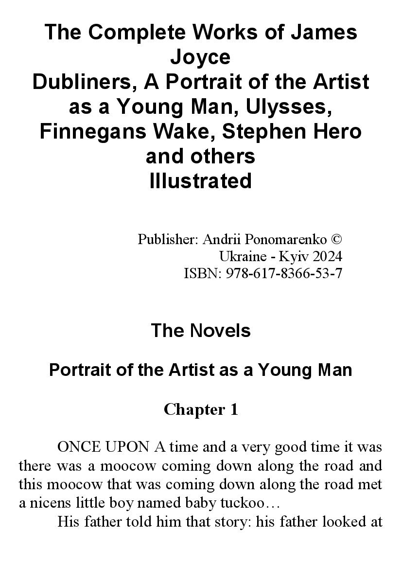 [object Object] «The Complete Works of James Joyce. Illustrated», автор Джеймс Джойс - фото №2 - мініатюра