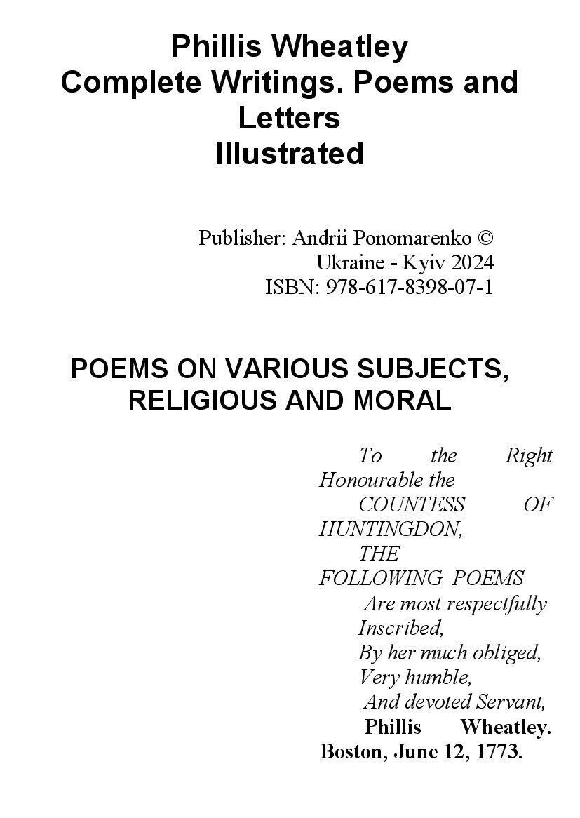 [object Object] «Complete Writings. Poems and Letters. Illustrated», автор Філліс Вітлі - фото №2 - мініатюра