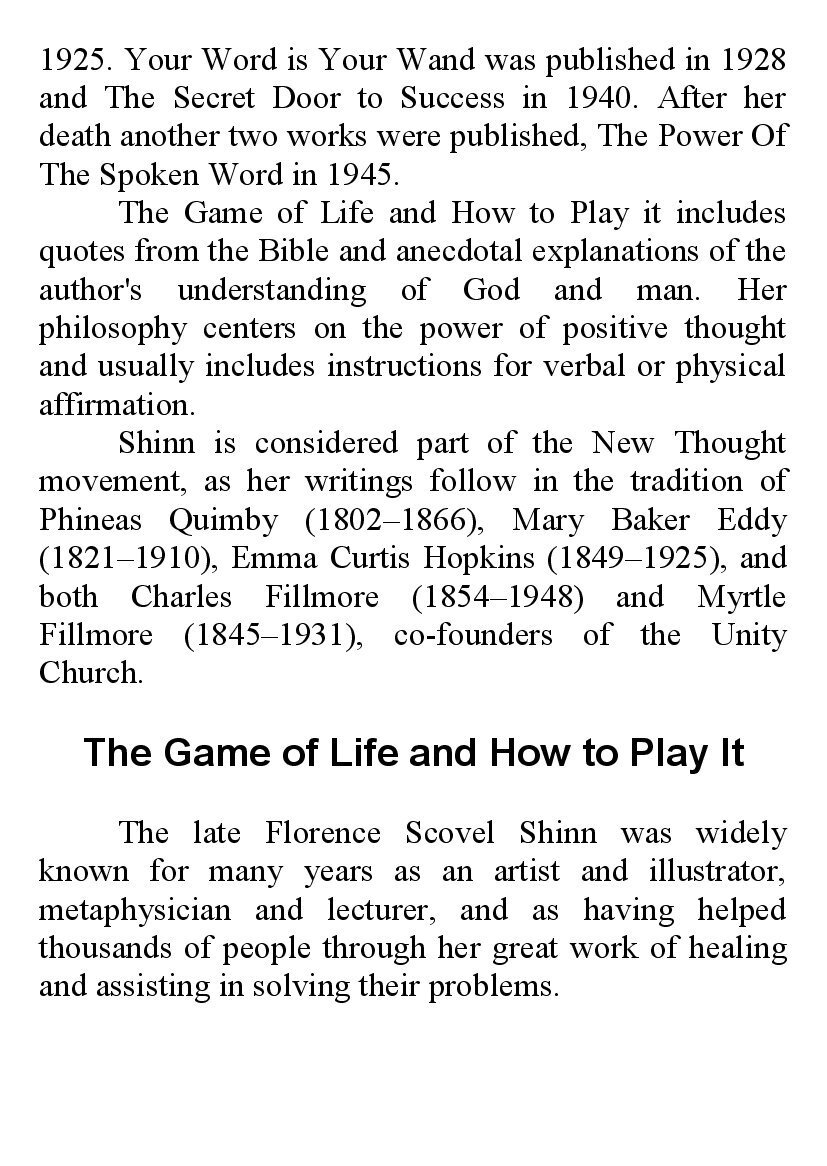 [object Object] «The Ultimate Collection of Florence Scovel Shinn. Illustrated», автор Флоренс Сковел Шинн - фото №4 - мініатюра