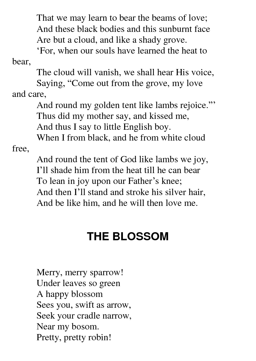 [object Object] «Songs of Innocence and of Experience», автор Уильям Блейк - фото №6 - миниатюра