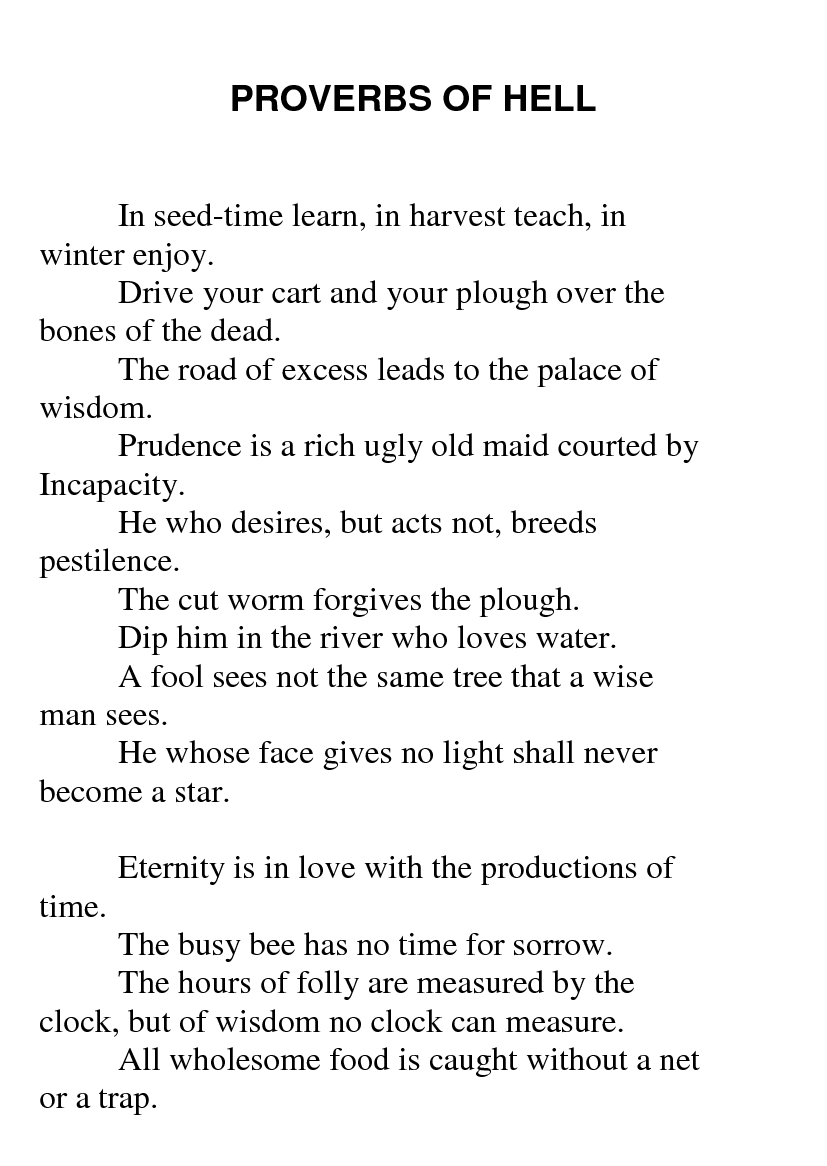 [object Object] «The Marriage of Heaven and Hell and Songs of Innocence and of Experience», автор Уільям блейк - фото №6 - мініатюра