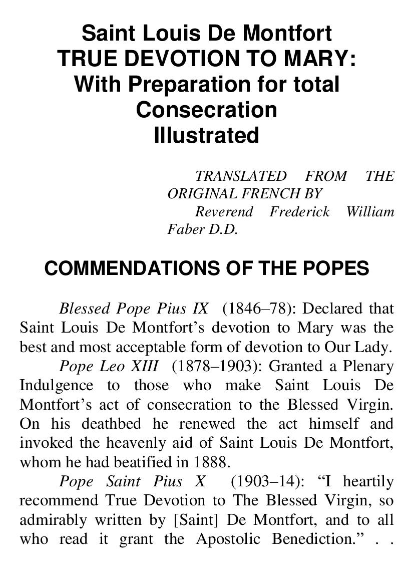[object Object] «True Devotion to Mary. With Preparation for total Consecration. Illustrated», автор Людовік Марія Гріньон де Монфор - фото №2 - мініатюра
