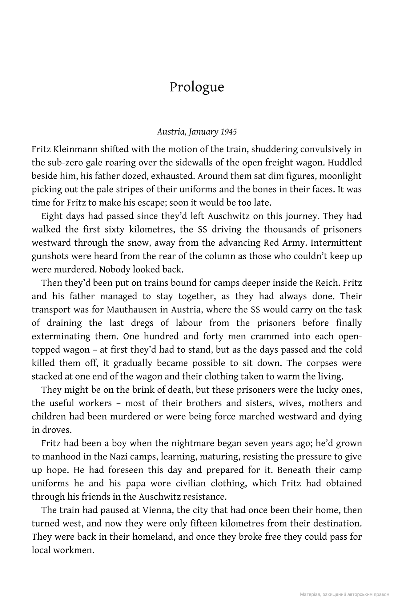 [object Object] «The Boy Who Followed His Father into Auschwitz», автор Джереми Дронфилд - фото №6 - миниатюра